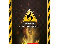 Afise de pericol incendiu si explozie